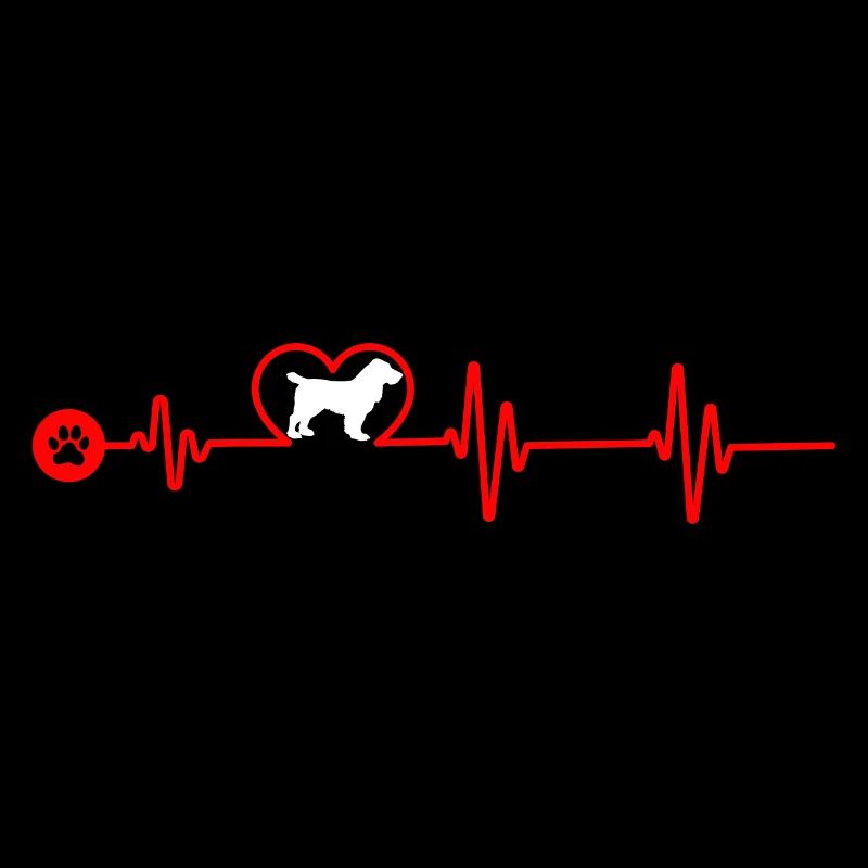 Cocker Spaniel Heartbeat Funny Dog Owners