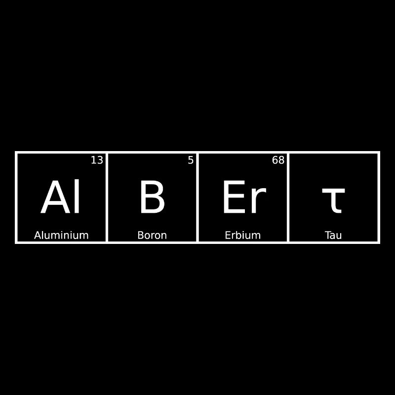 Albert Name Vorname Chemie Periodensystem Elemente