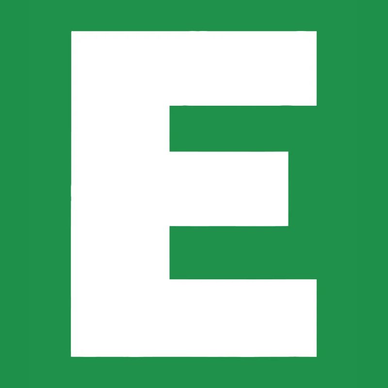 Buchstabe E Großbuchstaben Alphabet Monogramm Initiale