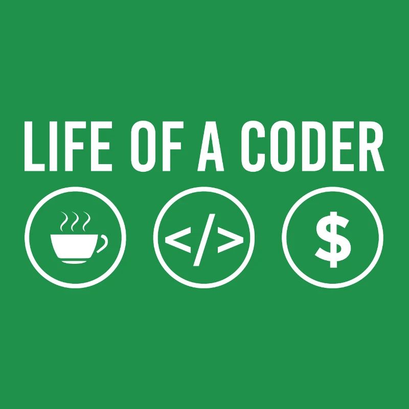 Developer Life of Coder - Gift Idea