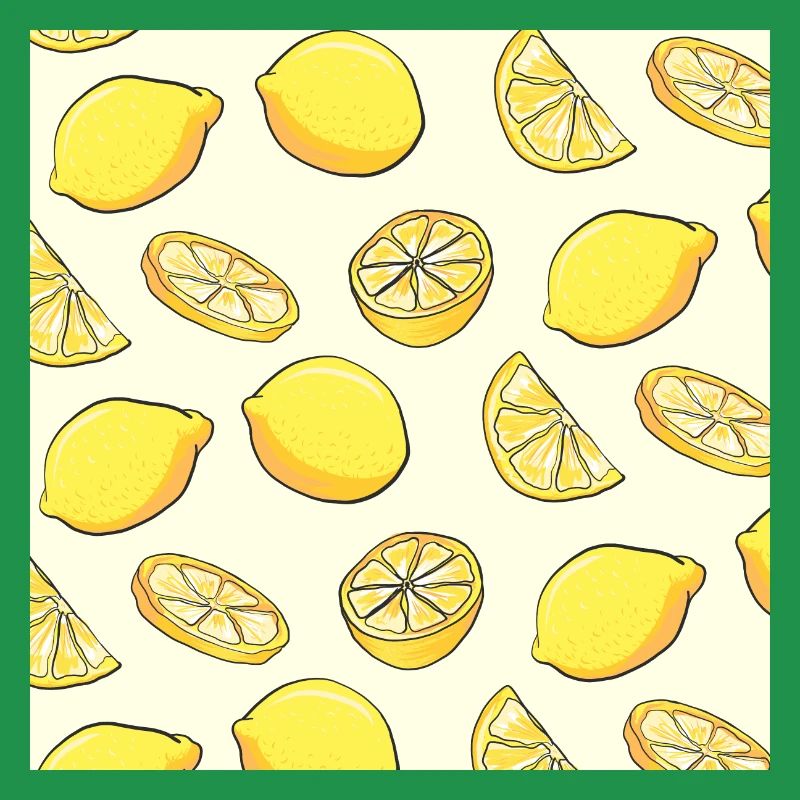 Fruit Summer Pattern Lemons Pattern Lemons Citrus