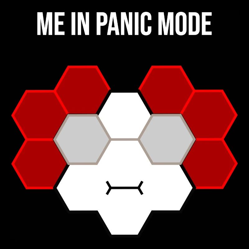 Me in panic mode
