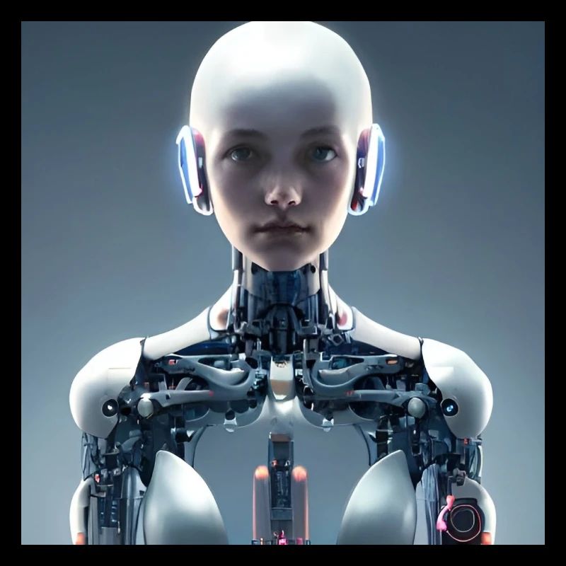 Gaming-Cyber-Mädchen