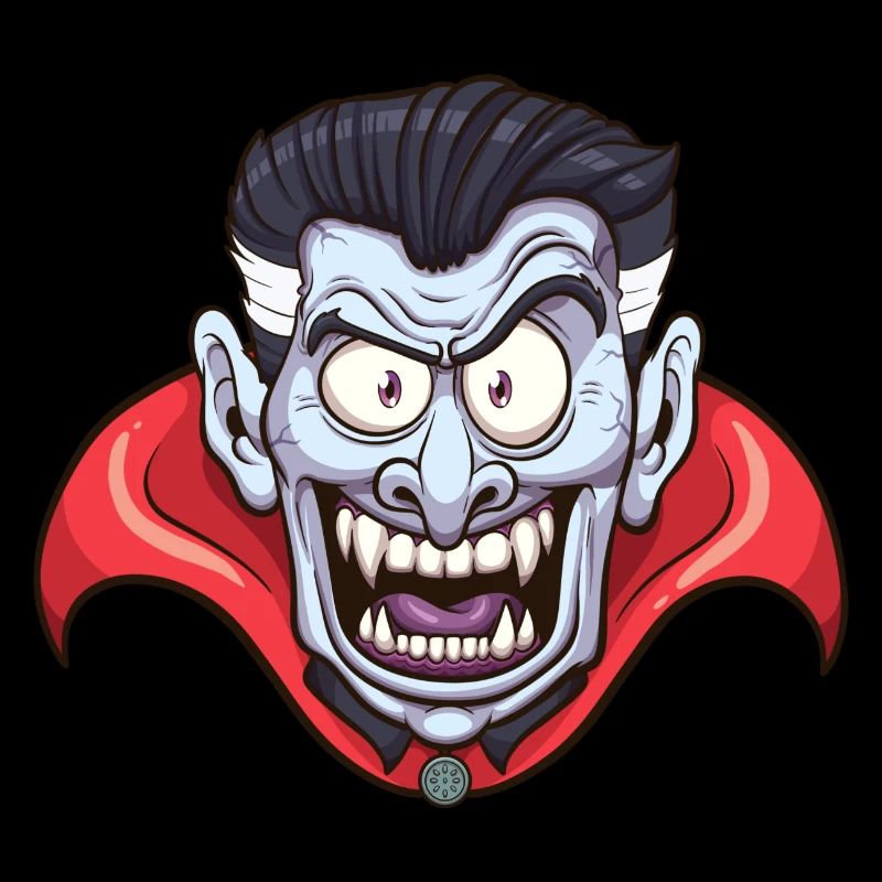Visage de vampire