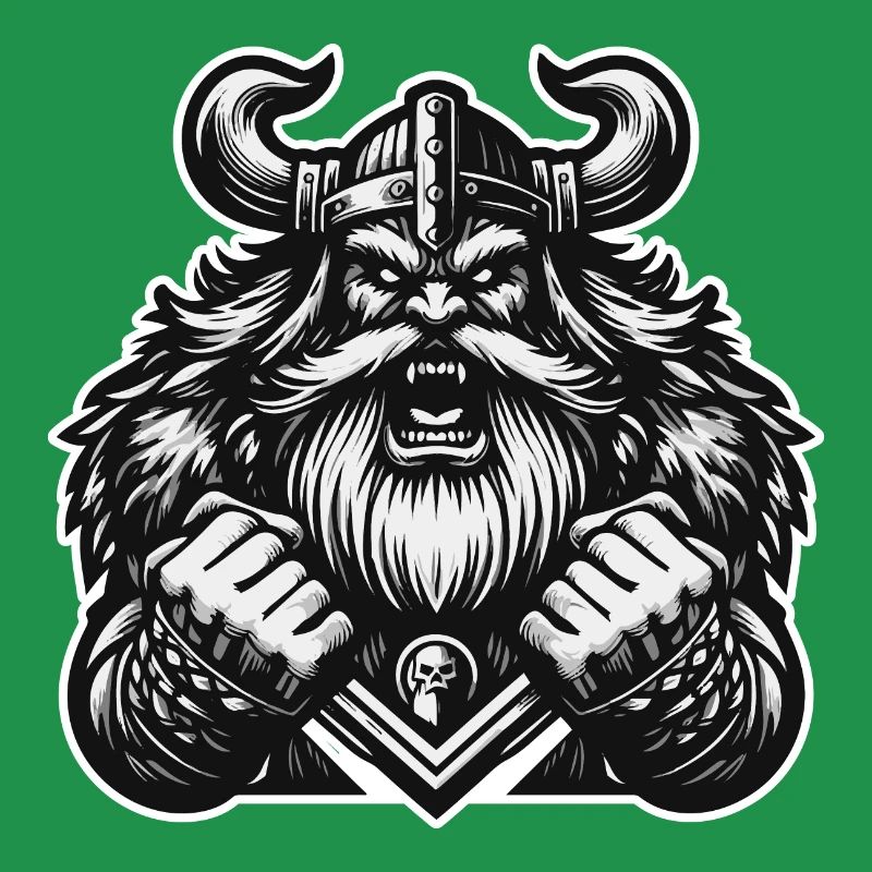 Mächtiger Wikingerkrieger Version 6