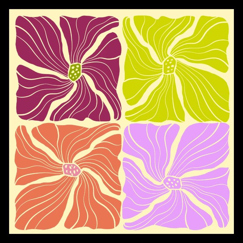 Motif de fleurs