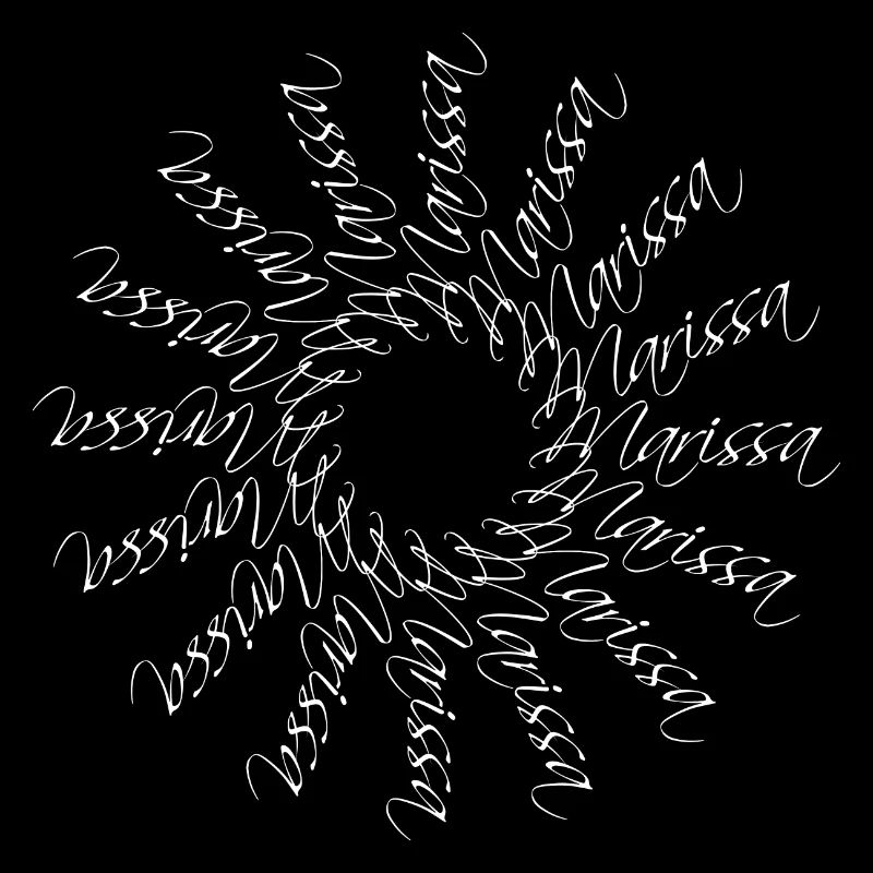 Marissa Name Name Mandala