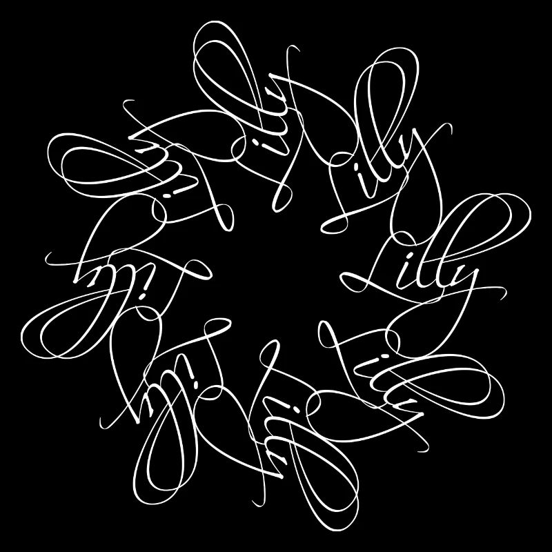 Lilly Name Name Mandala
