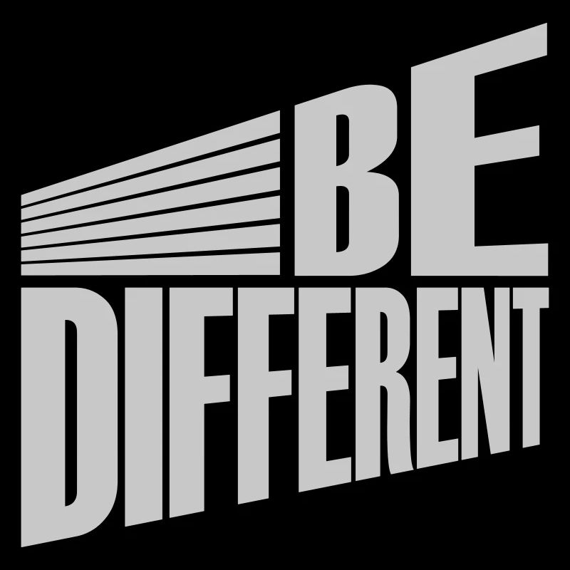 Soyez différent Logo Design