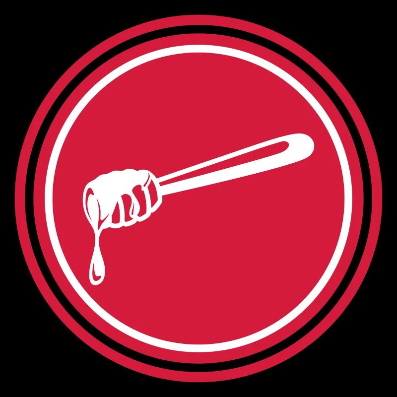 Stick chisel symbol beekeeper