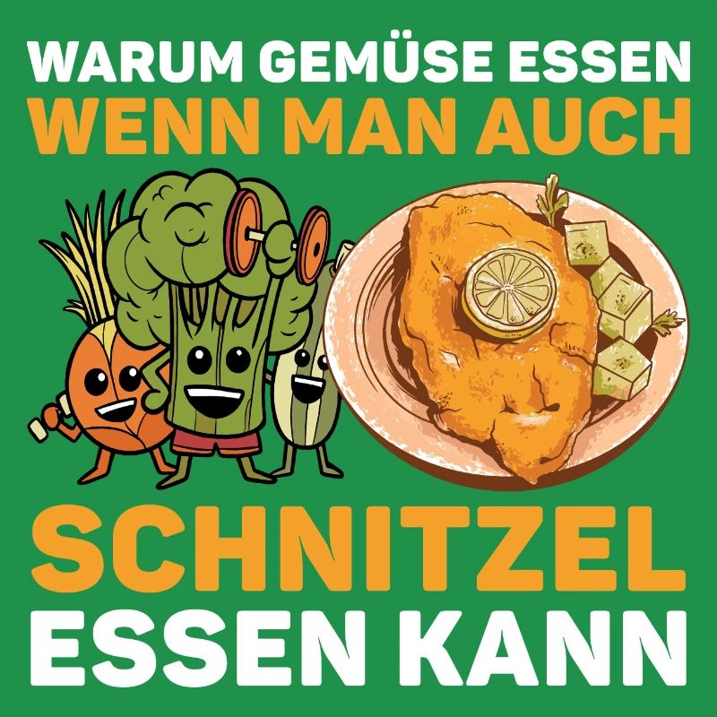 Schnitzel Warum Gemüse essen?