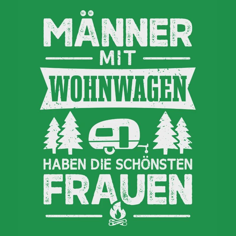 Camping Männer Wohnwagen Camper