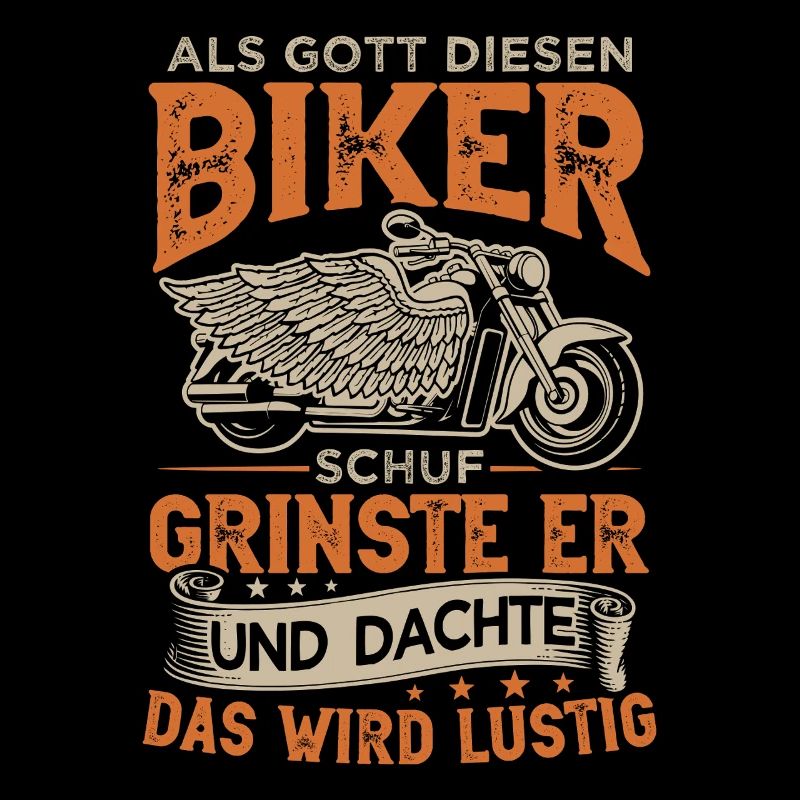 Motorradfahrer Motorrad Biker