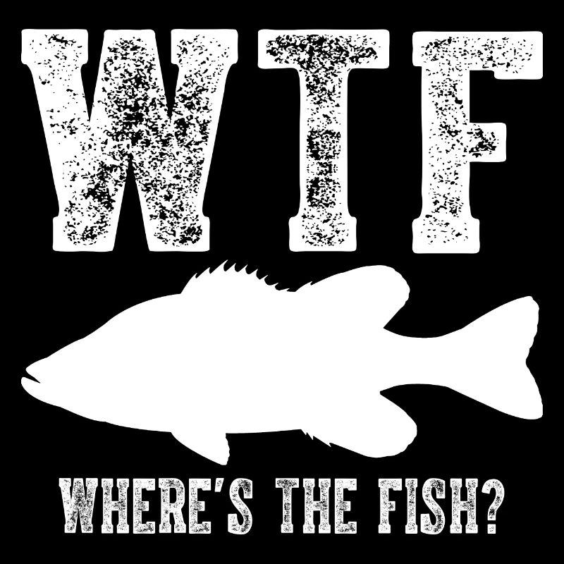 Drôle De Pêche Blague Pêcheur Où Est Le Poisson
