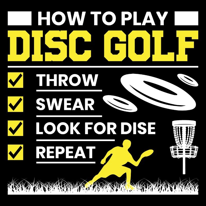 Comment jouer Disc Golf Funny Disc Golf Player
