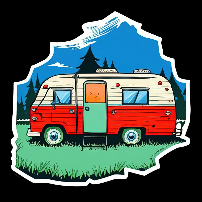 vintage camper car