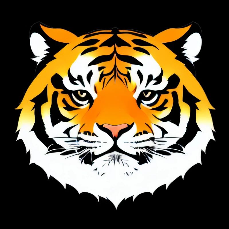 Comic Tiger Mignon Drôle Cool Dessin animé 21