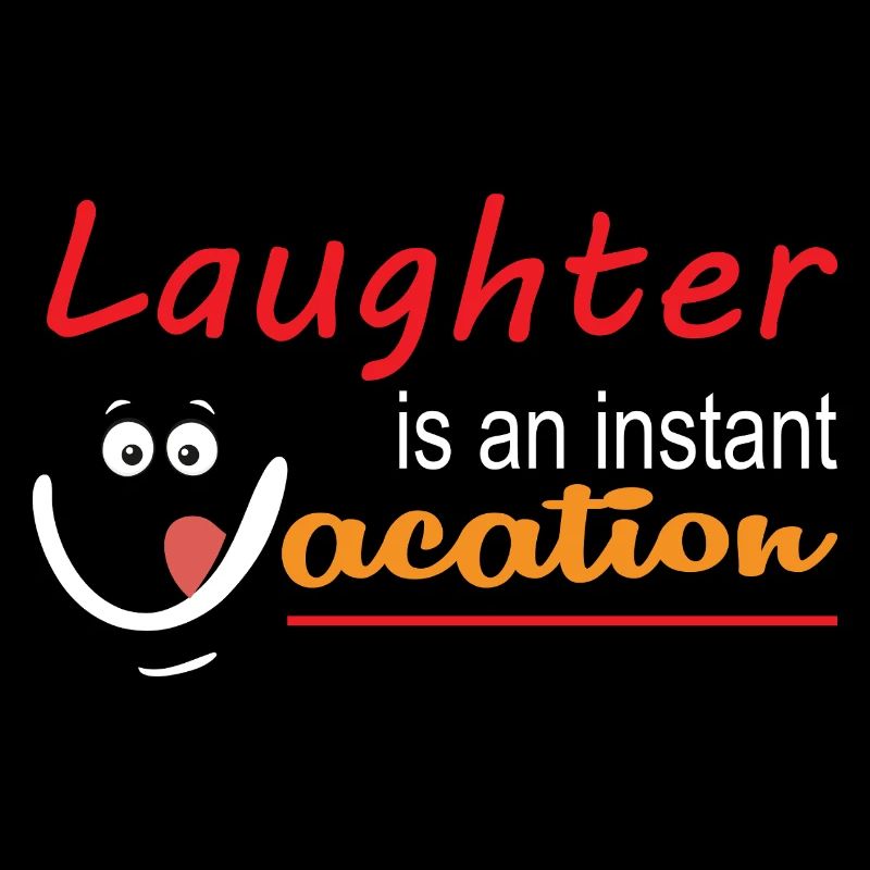 Lachen ist ein Kurzurlaub