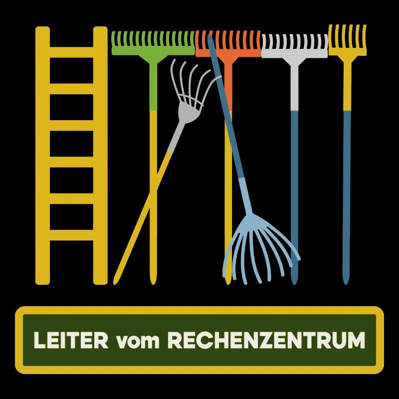 Leiter vom Rechenzentrum Gärtner Gärtnerin Garten