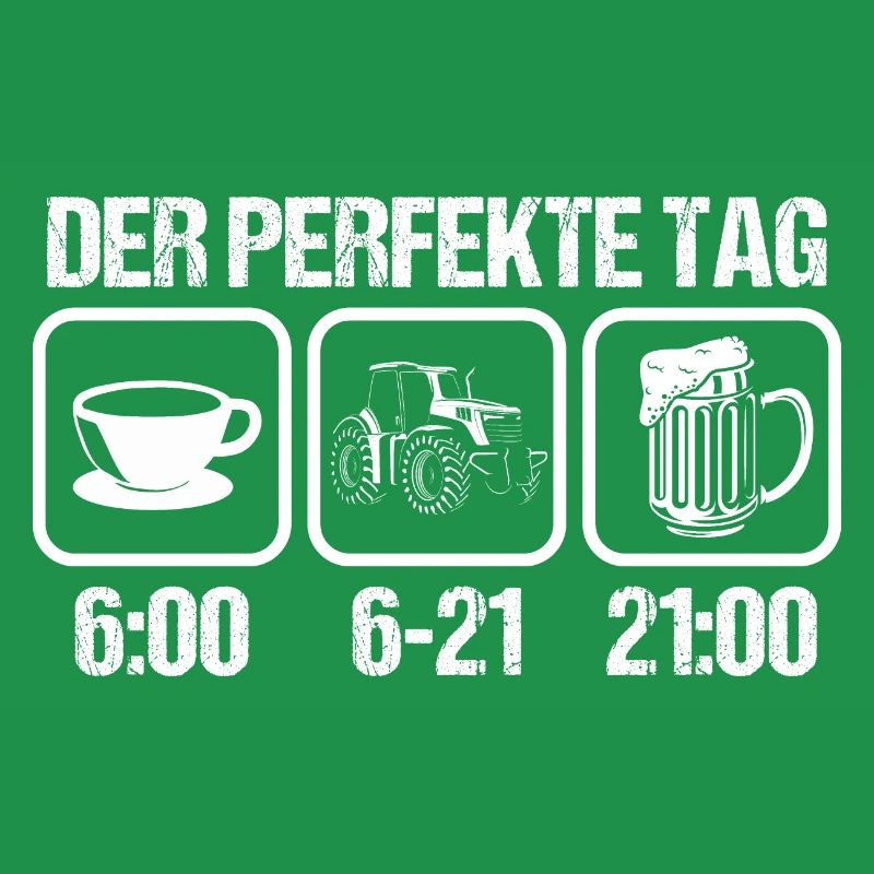 Bauer Der Perfekte Tag Landwirt