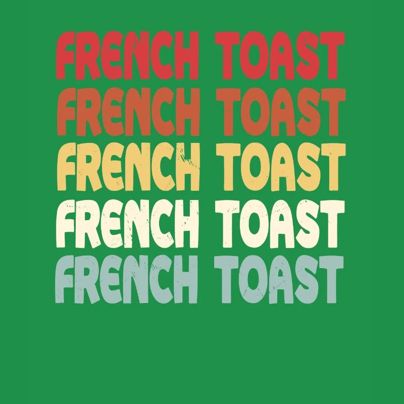 French Toast lettering