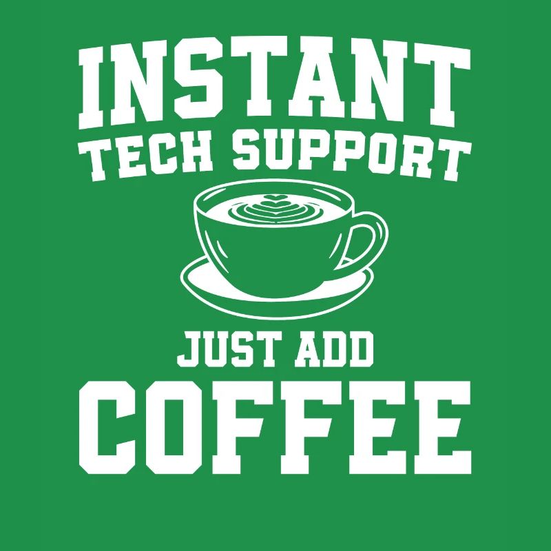 Support technique Amateurs de café Sysadmin Humour