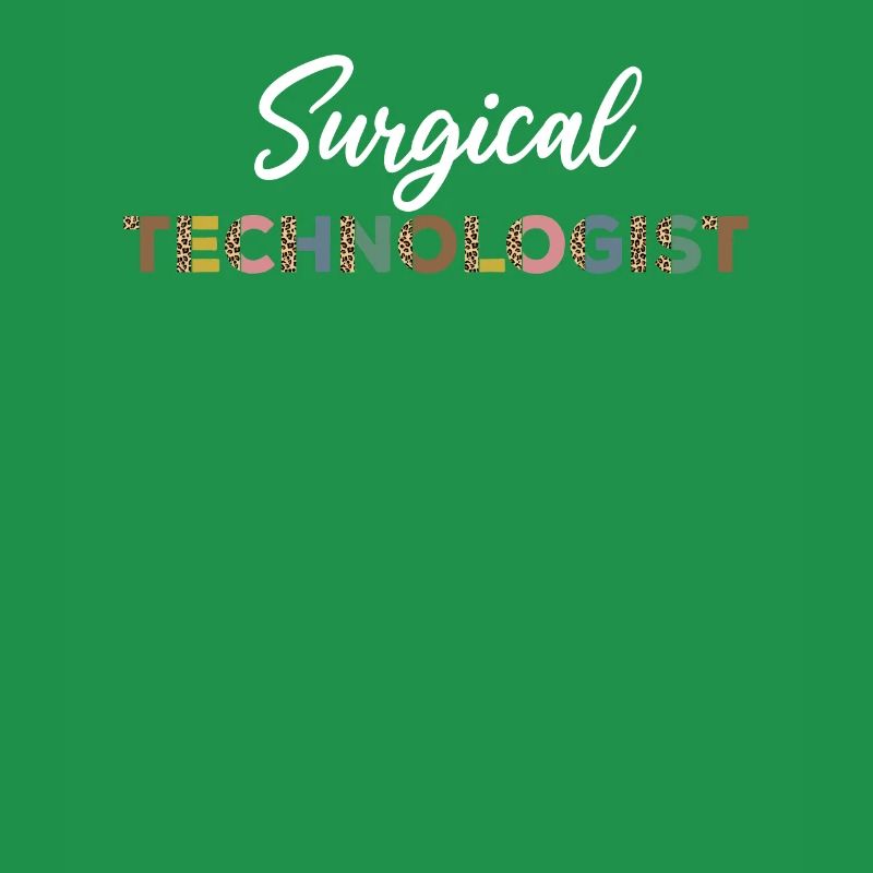 Chirurgisch-technischer Assistent Leoparden Design