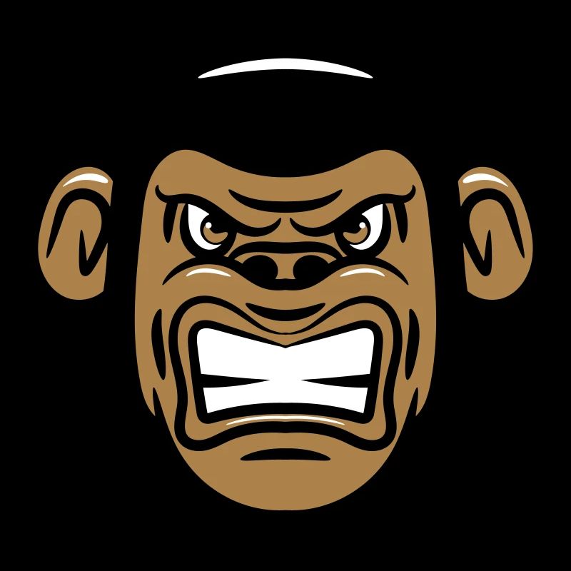 monkey angry evil