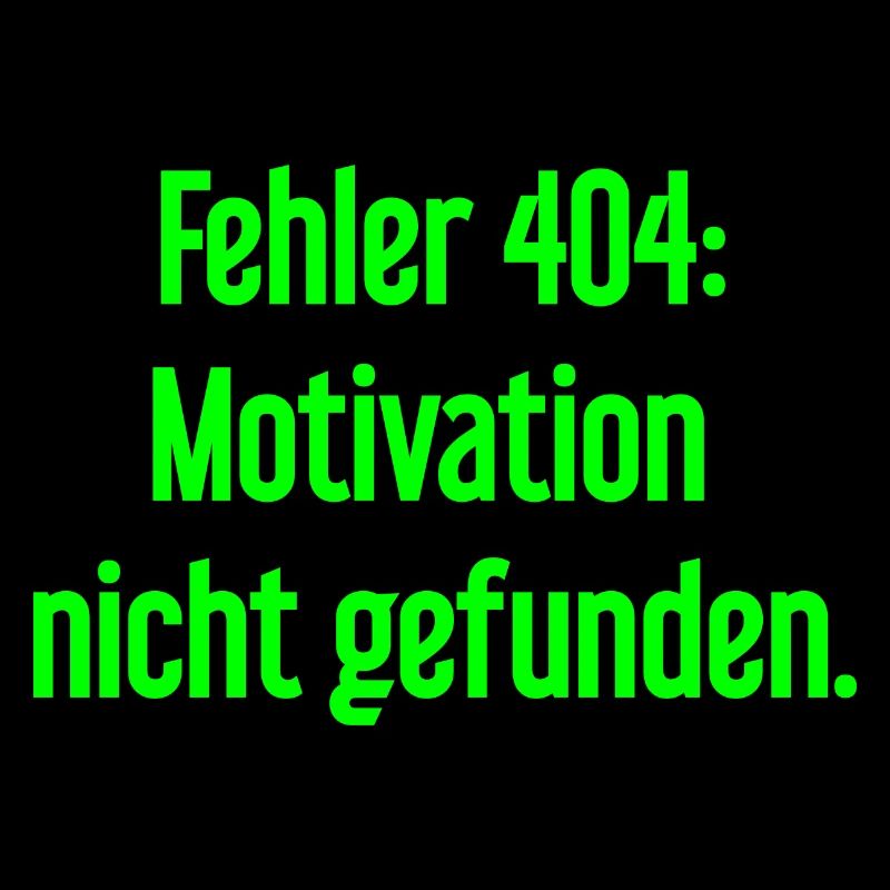 Fehler 404: Motivation nicht gefunden