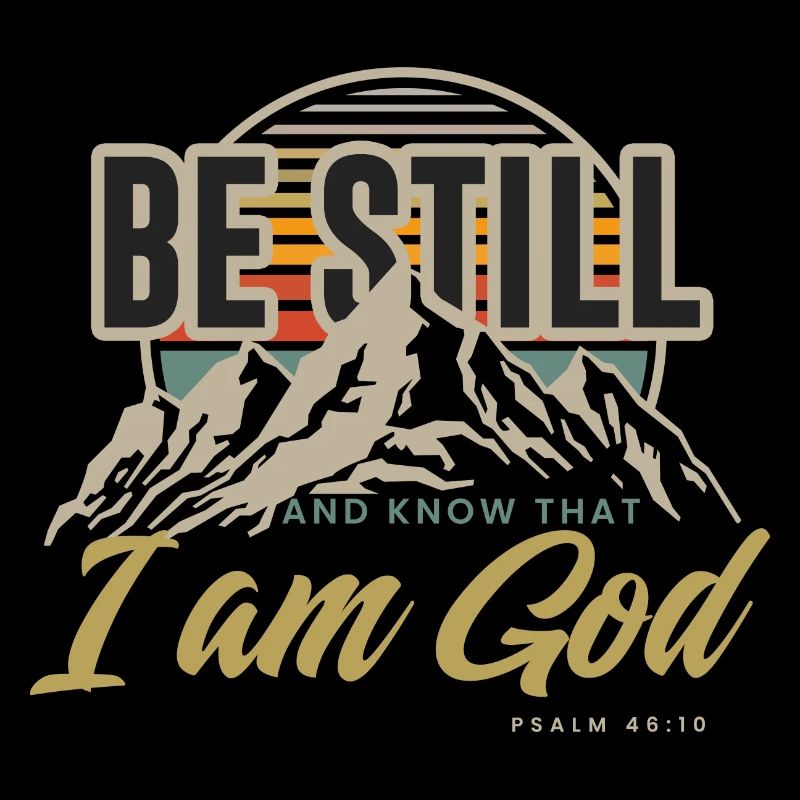 Sei still und wisse, dass ich Gott bin Psalm 46,10
