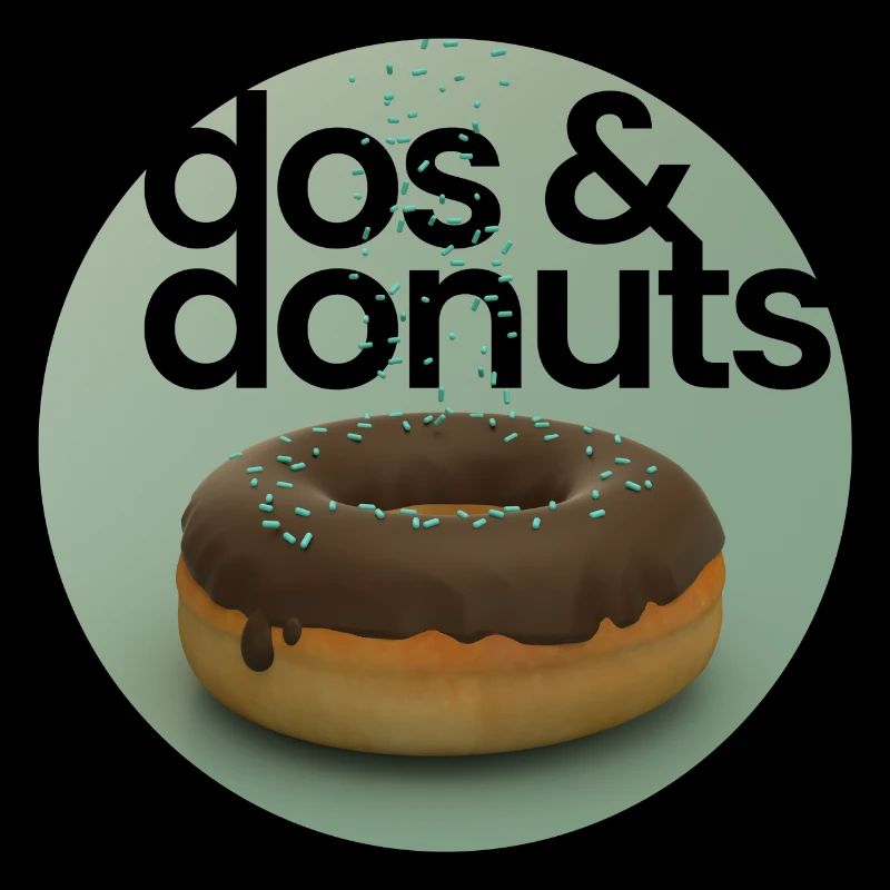 Sweeter do not sprinkle the crumbles over the donut
