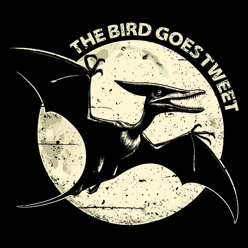 Der Vogel geht Tweet