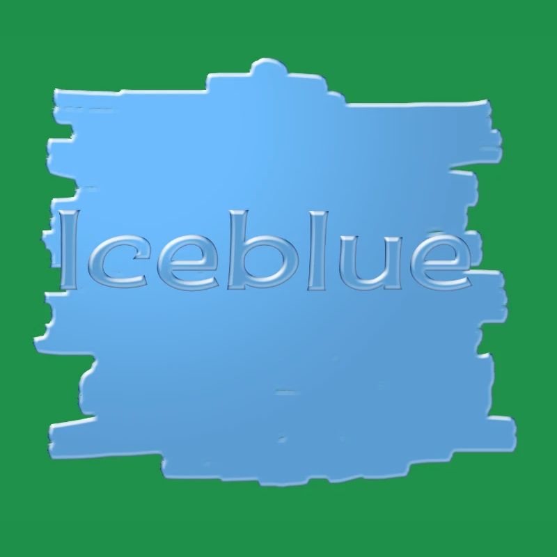 Bleu glace