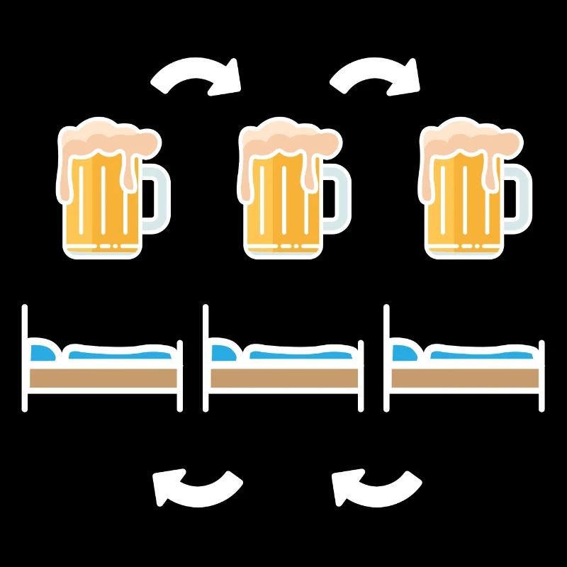 Bier Bier Bier Bett Bett Bett