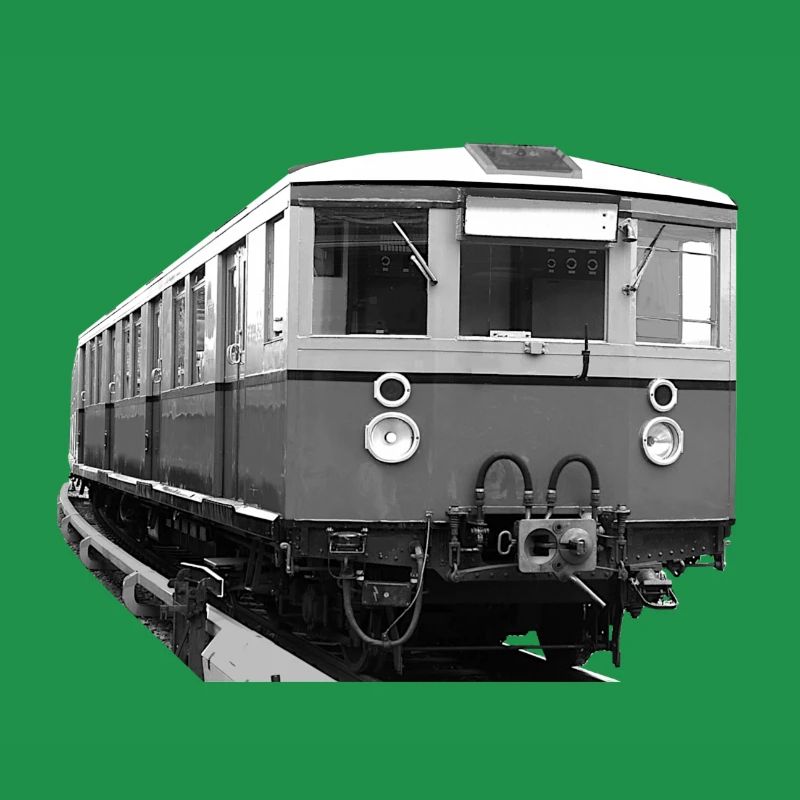 S-Bahn Berlin Triebwagen Eisenbahn Oldtimer
