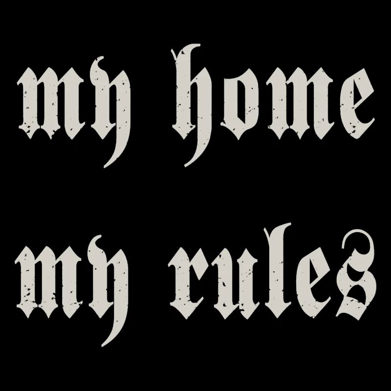 ma maison mes règles