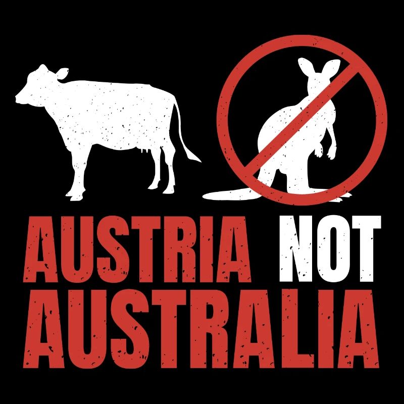 Austria Not Australia Kangaroos Funny Pun