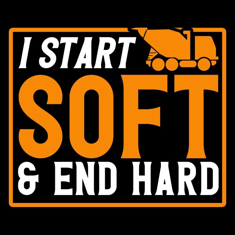 Reinforced concrete builder concrete builder concrete mixer gift