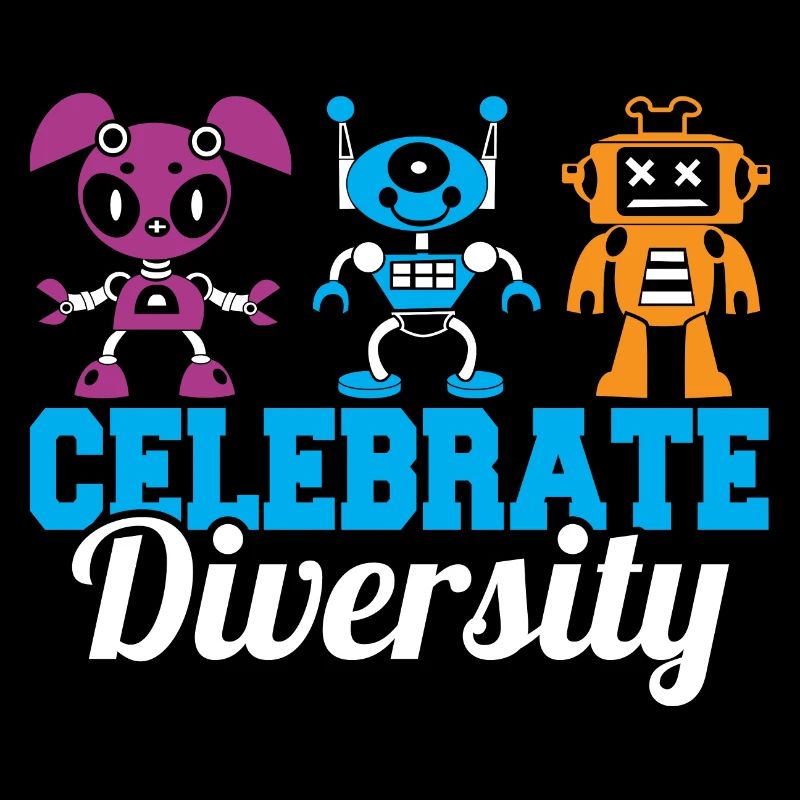 Robotics Droid Builder Build Robot Funny Celebrate