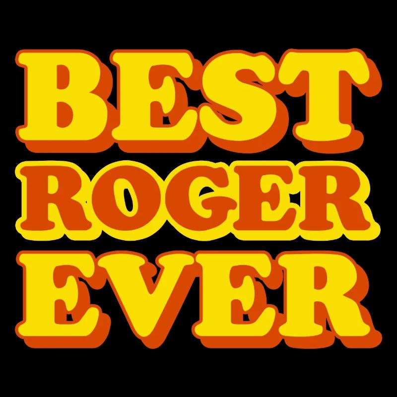 Funny gift with first name Roger
