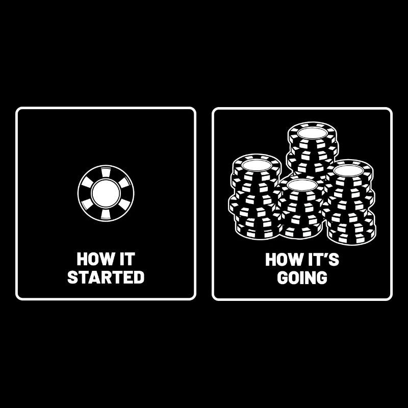 Aces Spades Poker Chips Comment ça a commencé Comment ça va