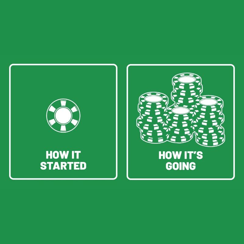 Aces Spades Poker Chips Comment ça a commencé Comment ça va