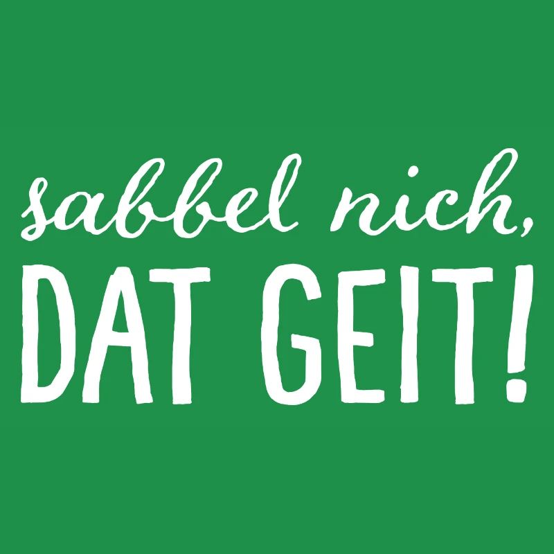 Sabbel nich, dat geit! Blanc