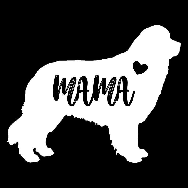 Neufundland Mama Mama Hund Niedliches Muttertagsgeschenk