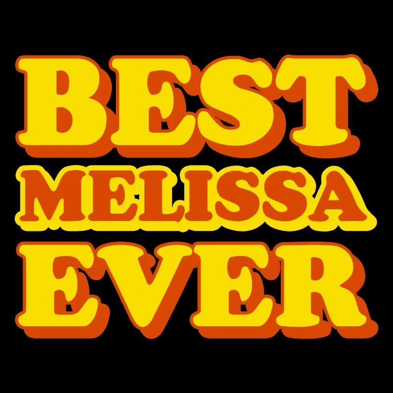 Funny gift with first name Melissa