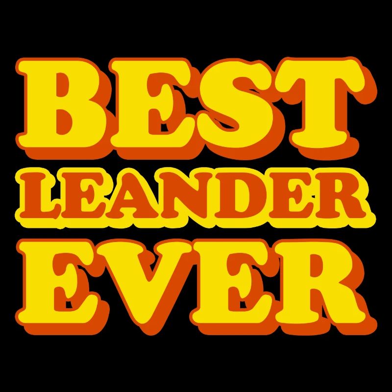 Funny gift with first name Leander