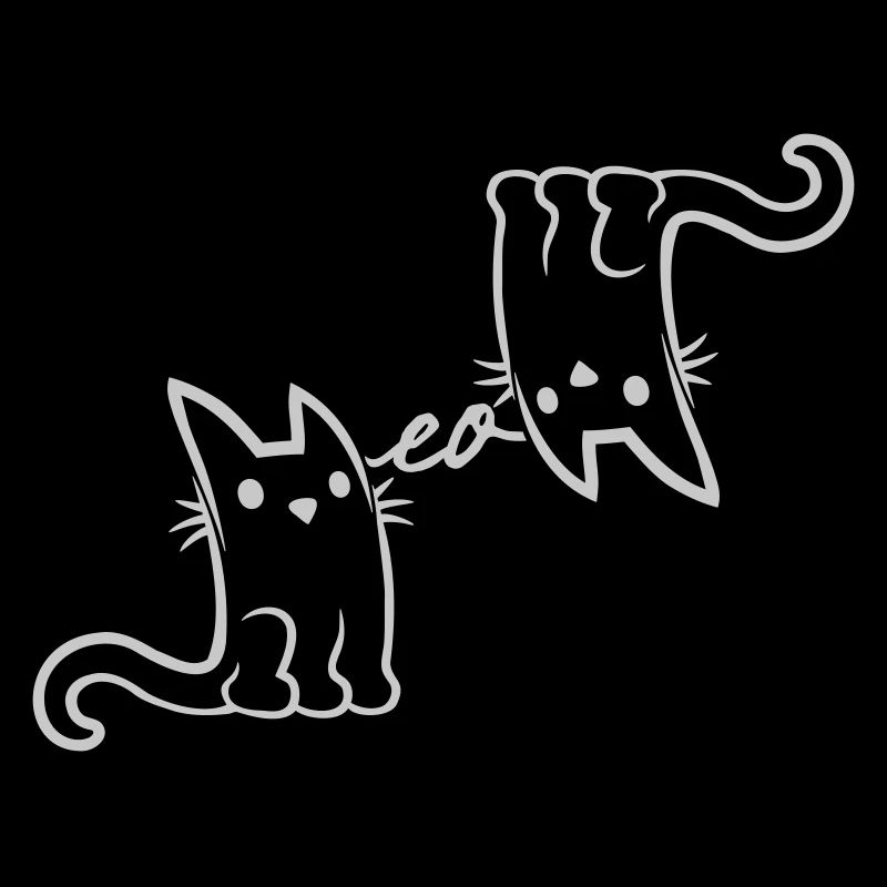 2 chats mignons Miaou