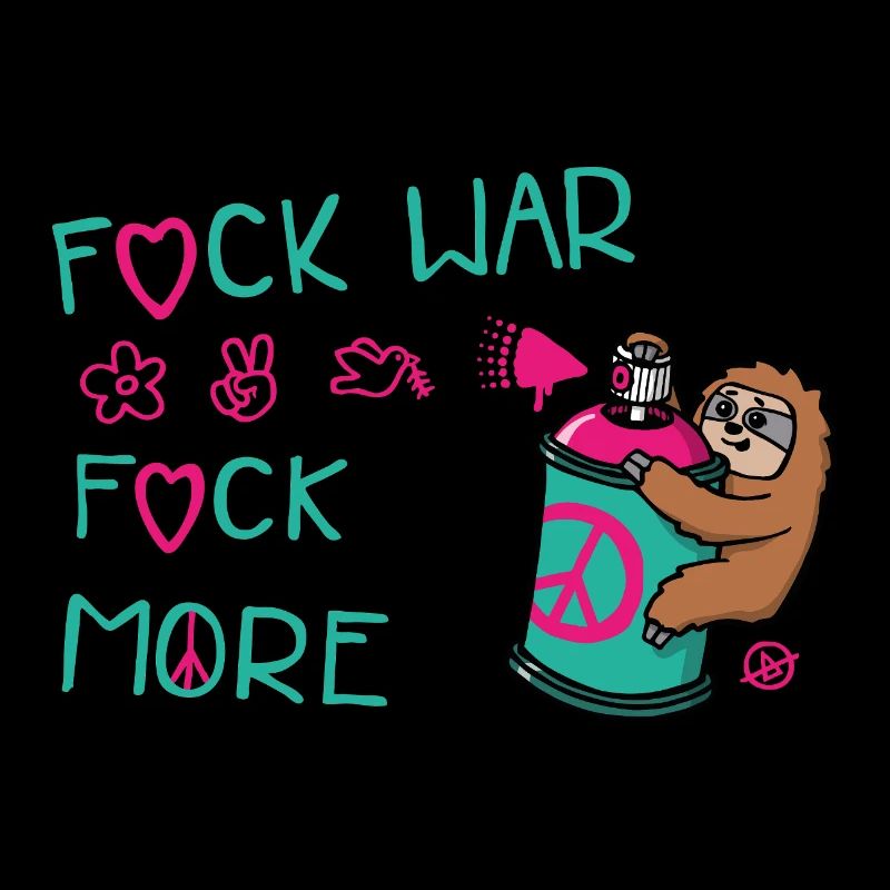 Hippie Sloth | Peace Movement