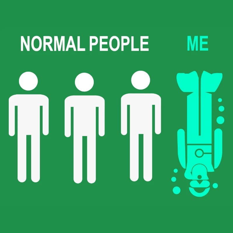normal people vs me