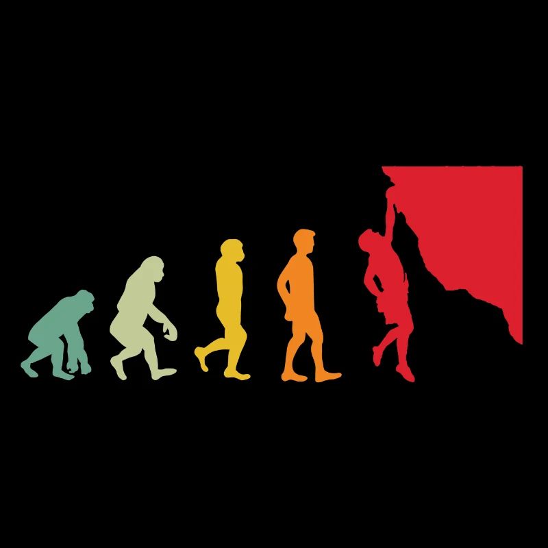 Klettern Felsklettern Evolution Vintage